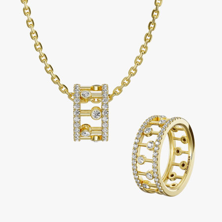 Brilliant Cycle Jewelry Half Set